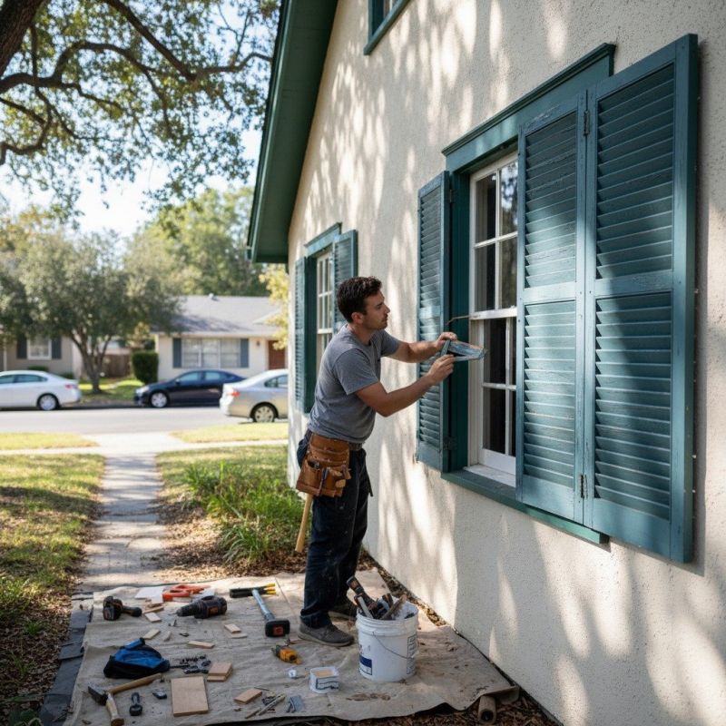 Shutter Repair in Overland Park, KS