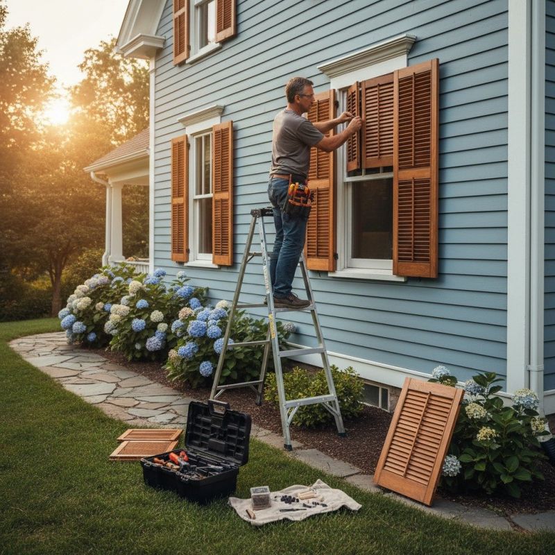 Shutter Handle Repair in Littleton, CO