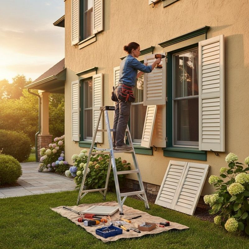 Shutter Handle Repair in Littleton, CO