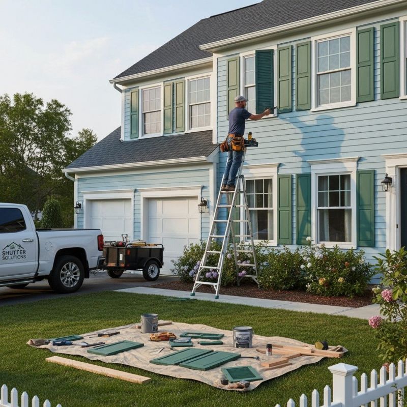 Shutter Latch Replacement in Alpharetta, GA