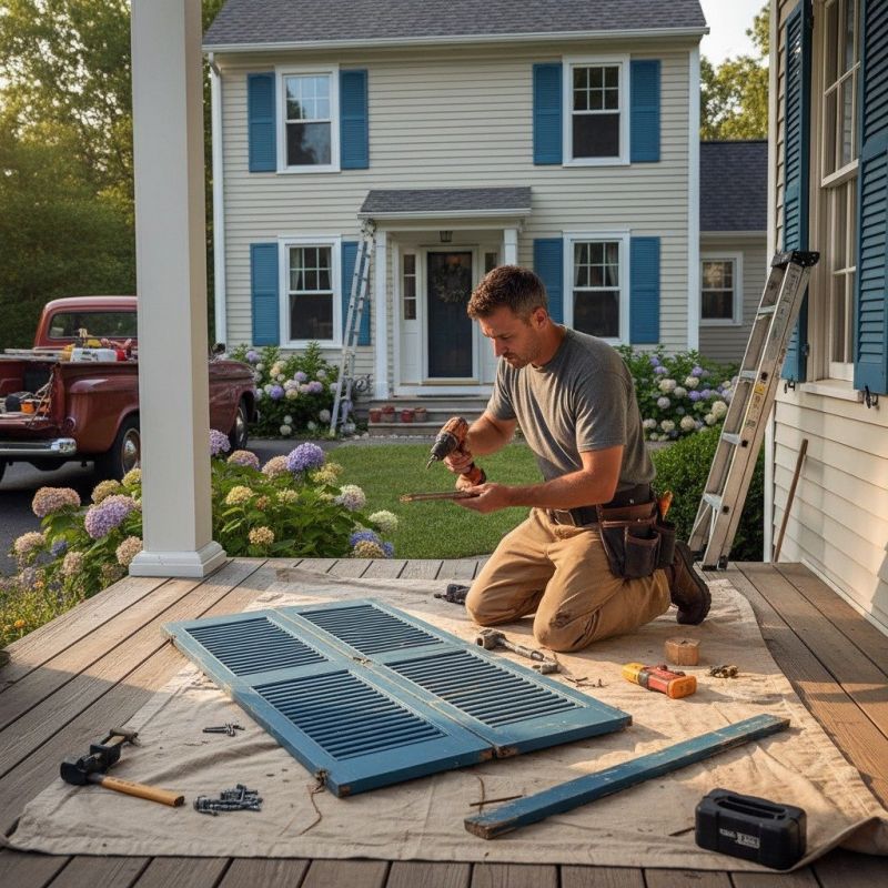 Shutter Louver Repair in Alpharetta, GA