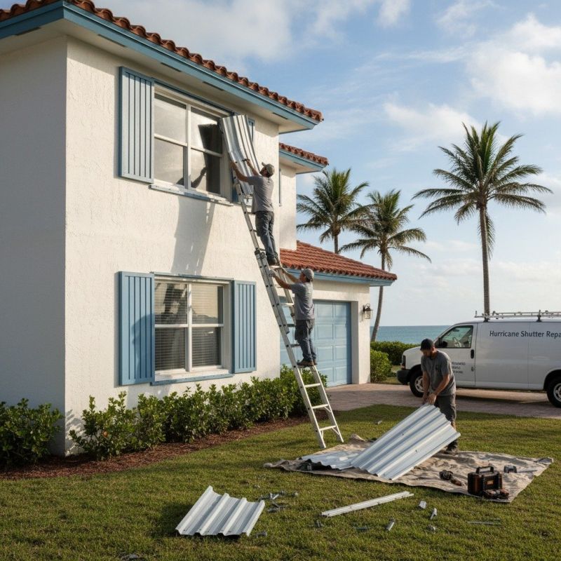 Storm Shutter Repair in Alpharetta, GA